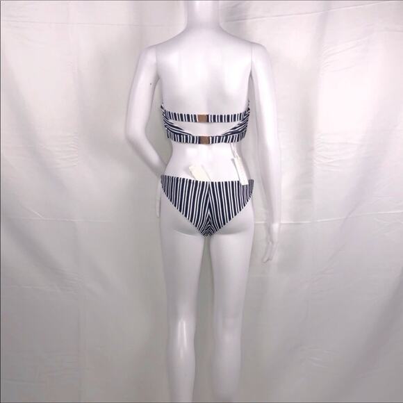 Kopper & Zink Navy & White Stripe Bikini Set - Size Large - Picture 6 of 16